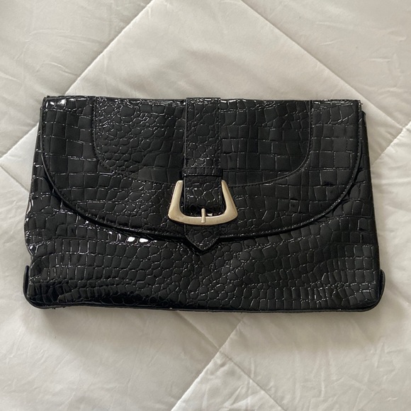 NWOT White House Black Market Large Clutch Bag